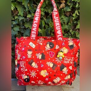 Harajuku Lovers Red Cupid Tote Bag